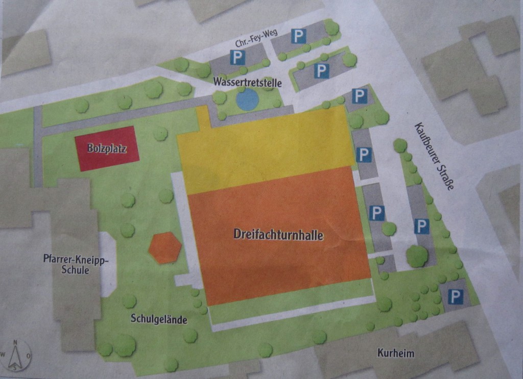 Planung Dreifachturnhalle Bad Wörishofen - Neu